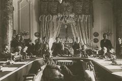 Conferenza della Pace 1920 Sanremo la sala del Castello Devachan (2)